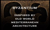 Pewter Metal Tiles - Byzantium Pewter Accent Tiles