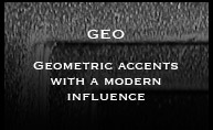 Pewter Metal Tiles - Geo Pewter Accent Tiles