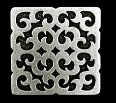 Pewter Tile Inserts, Tile Accents