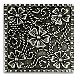 Pewter Tiles, Metal Tiles, Accent Tiles, Backsplash Tiles, Insert Tiles