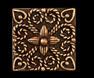 Pewter Tile Inserts, Tile Accents
