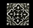 Pewter Tile Inserts, Tile Accents
