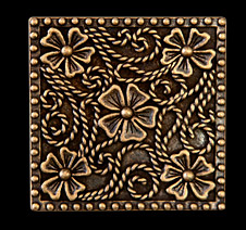 Pewter Tile Inserts, Tile Accents