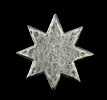 Pewter Tile Tack, Decorative Tile Inserts