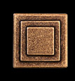 Pewter Tile Tacks, Tile Inserts, Tile Accents