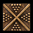 Pewter Tile Tacks, Tile Inserts, Tile Accents