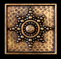 Pewter Tile Tacks, Tile Inserts, Tile Accents