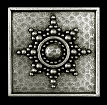 Pewter Tile Tacks, Tile Inserts, Tile Accents