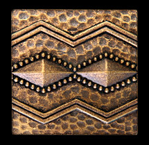 Pewter Tile Tacks, Tile Inserts, Tile Accents