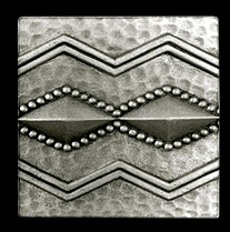 Pewter Tile Tacks, Tile Inserts, Tile Accents