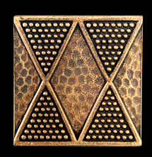 Pewter Tile Tacks, Tile Inserts, Tile Accents