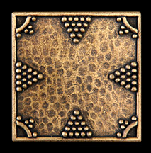 Pewter Tile Tacks, Tile Inserts, Tile Accents